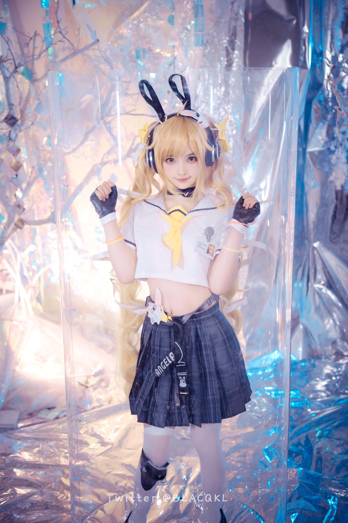 白莉爱吃巧克力高清Cosplay写真图片大全