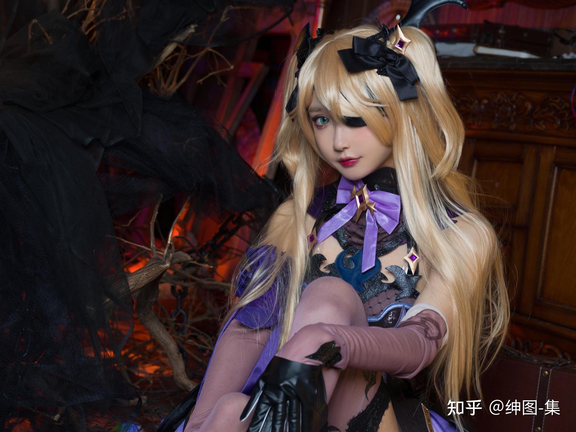 阿包也是兔娘角色扮演作品图片