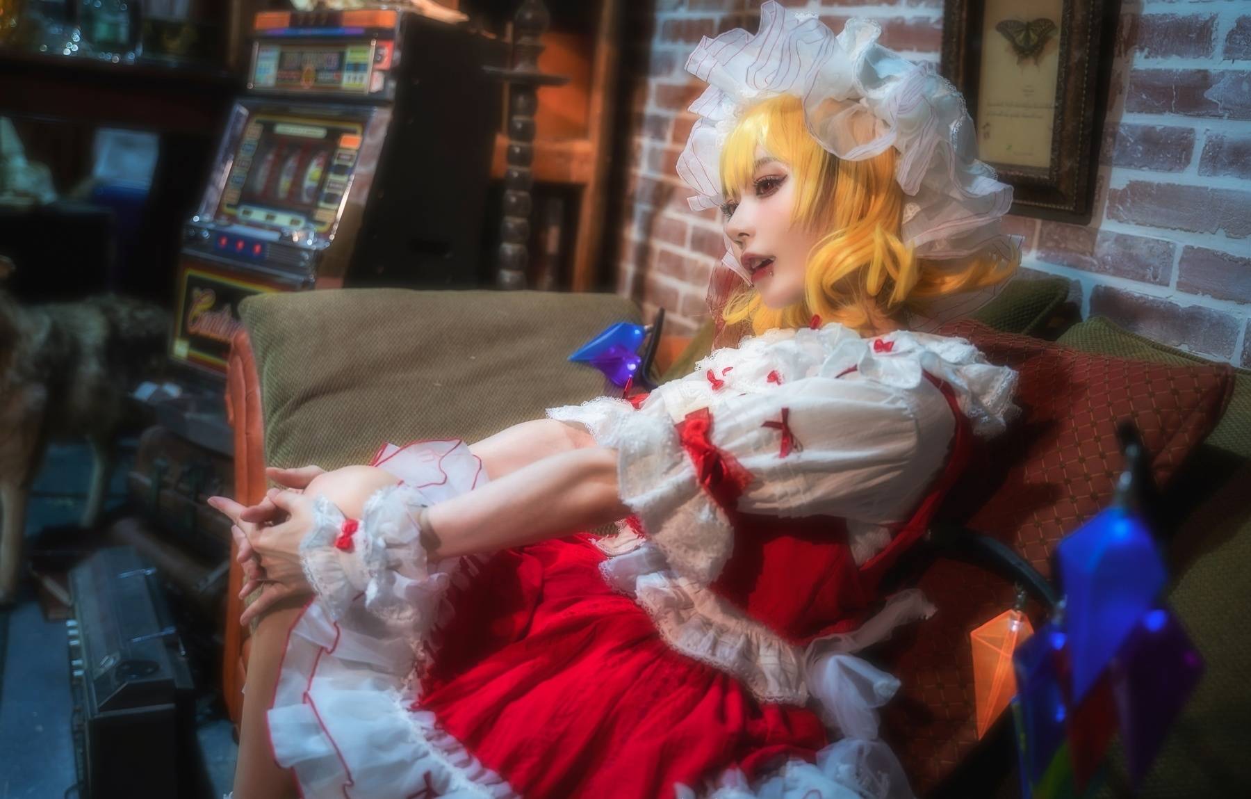 阿包也是兔娘角色扮演作品图片