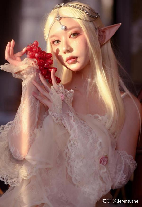 阿包也是兔娘角色扮演作品图片