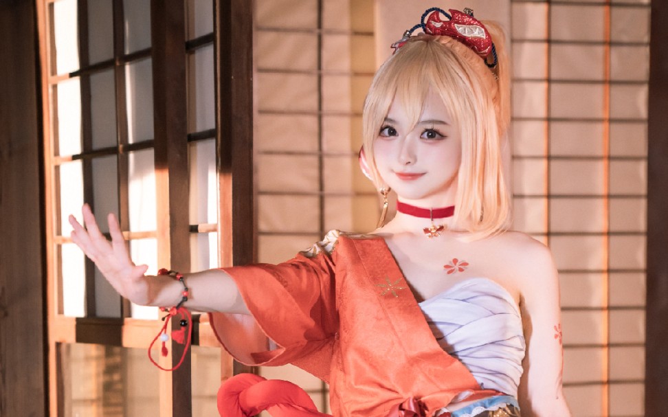 白莉爱吃巧克力高清Cosplay写真图片大全