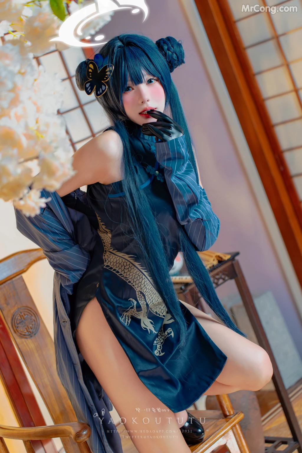 黏黏团子兔 Cosplay写真图片 10
