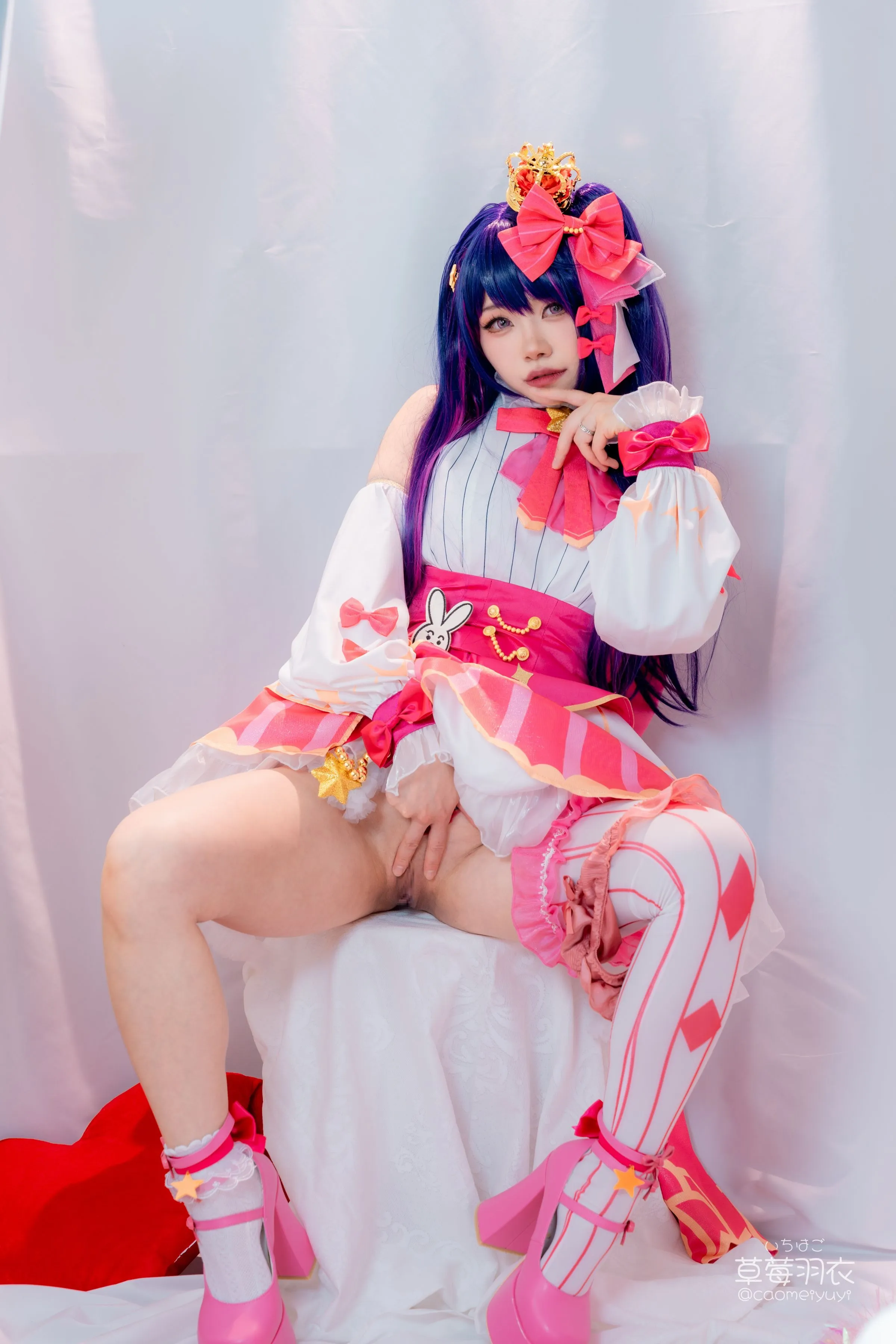 草莓羽衣角色还原写真图集·高清Cosplay图片