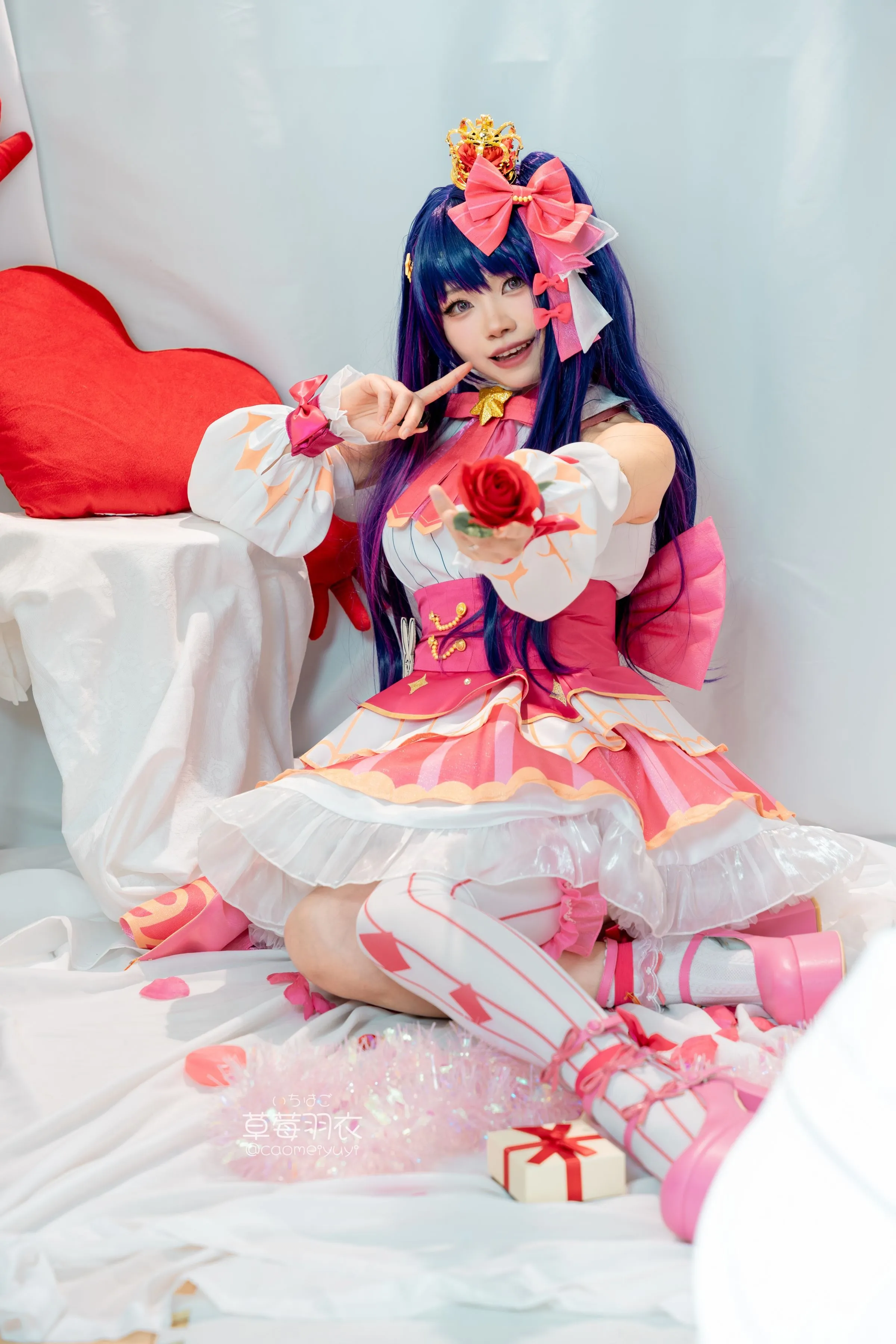 草莓羽衣角色还原写真图集·高清Cosplay图片