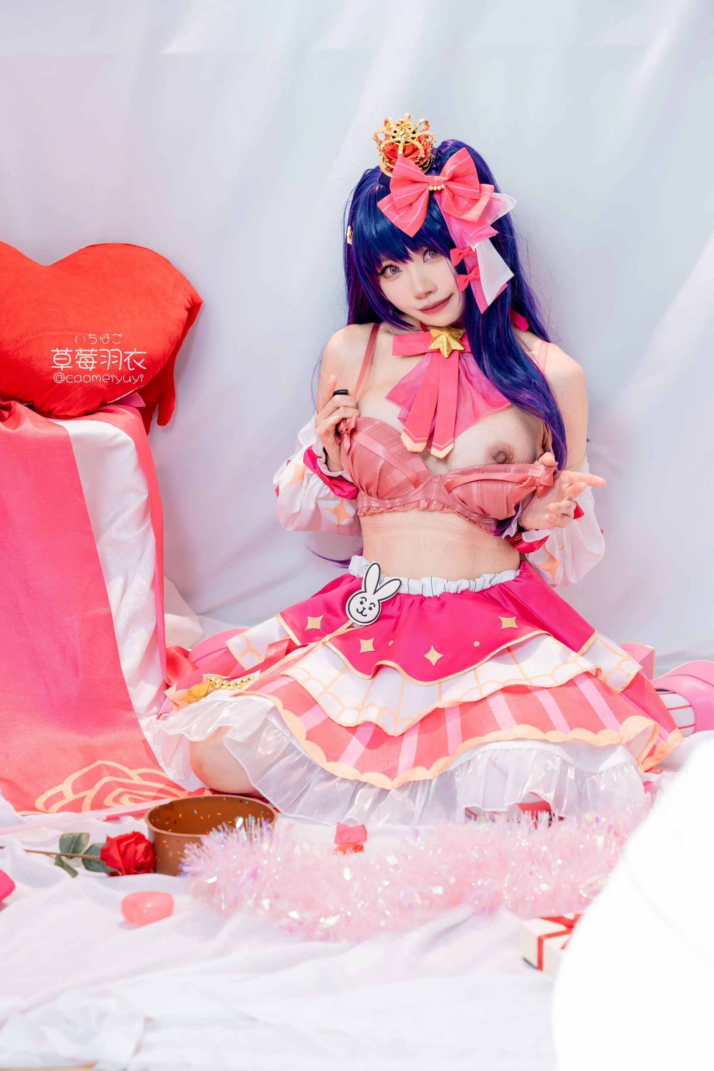 草莓羽衣角色还原写真图集·高清Cosplay图片