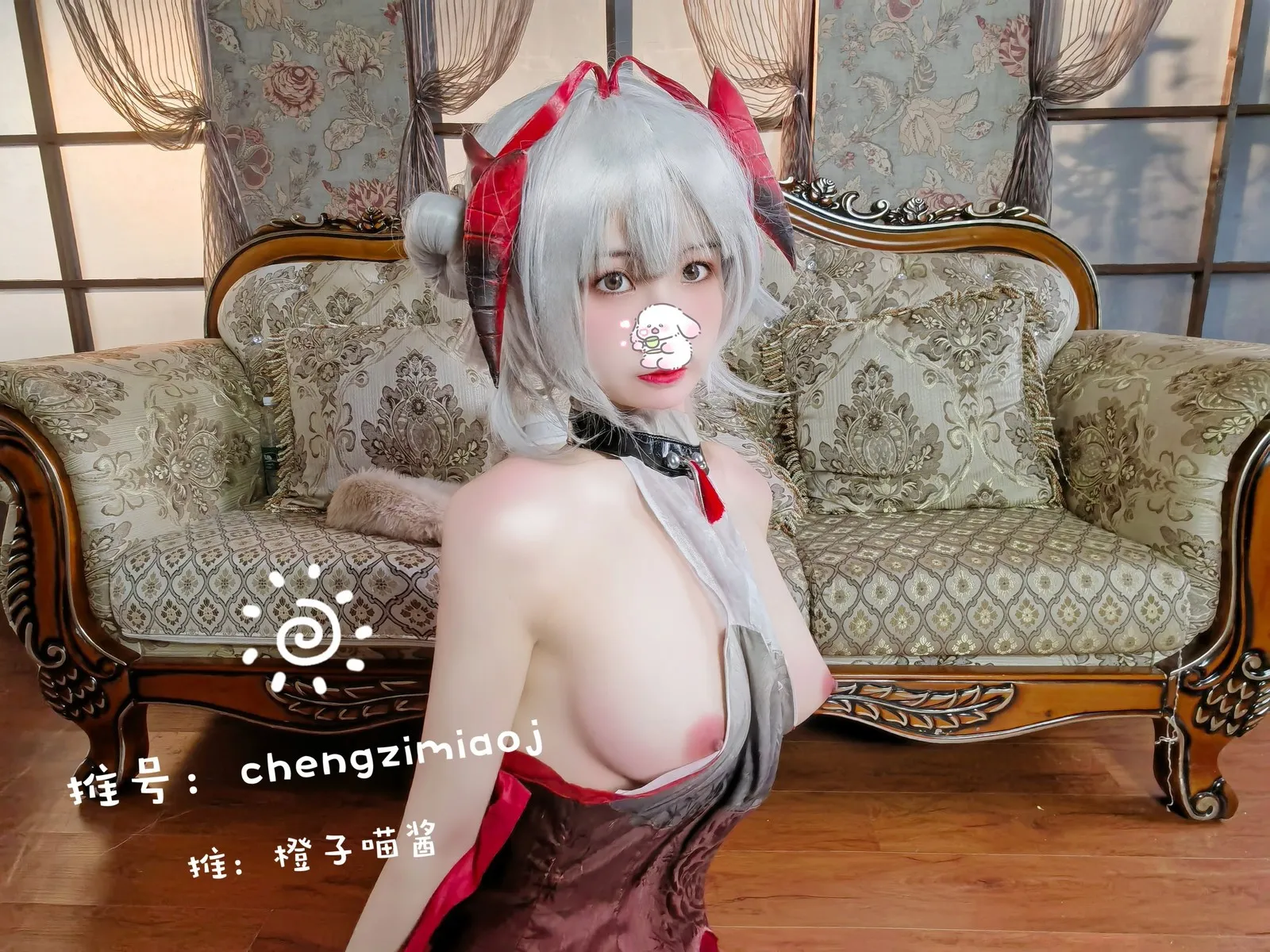 橙子猫酱角色扮演写真高清图片合集欣赏