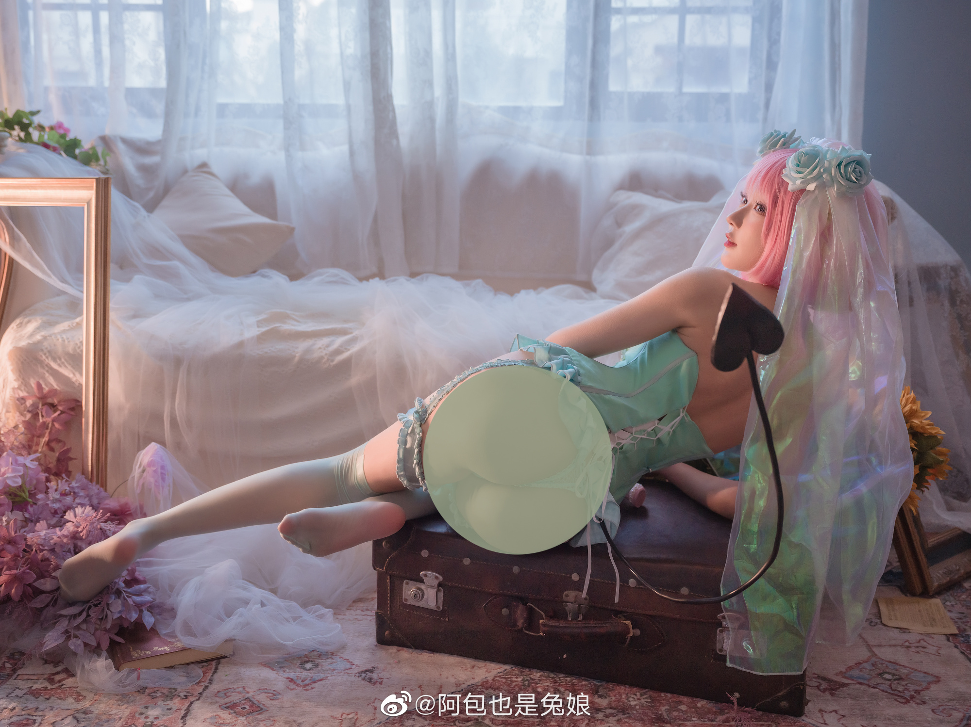 阿包也是兔娘 Cosplay写真图片 3